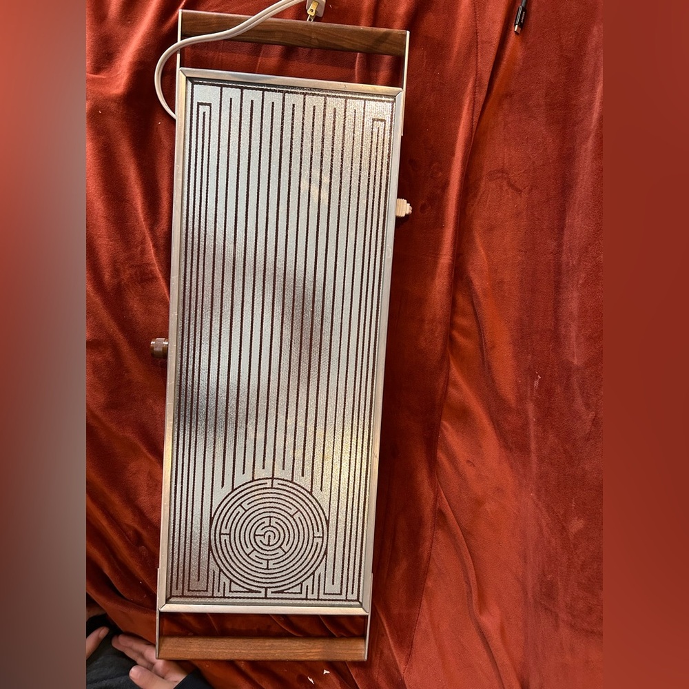 Vintage Salton Electric Food Warming Tray W/Temperature Knob